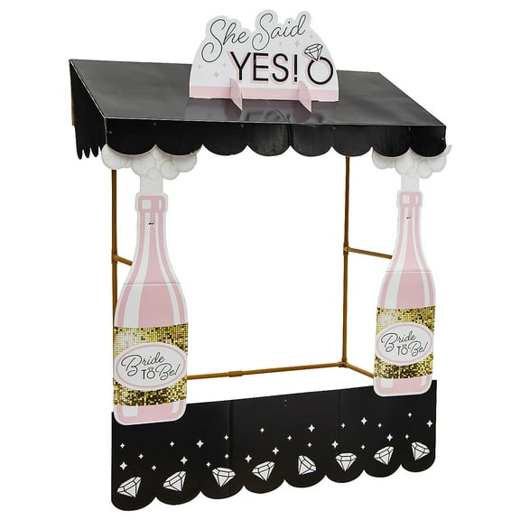 Fun Express Bachelorette Party Tabletop Hut with Frame - 6 Pc
