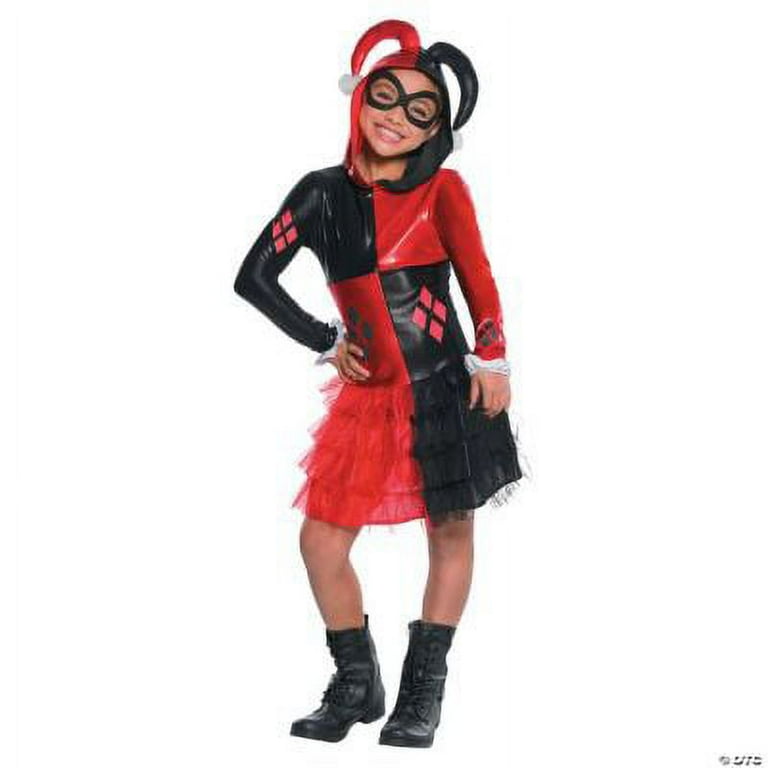 Harley quinn childrens fancy dress clearance