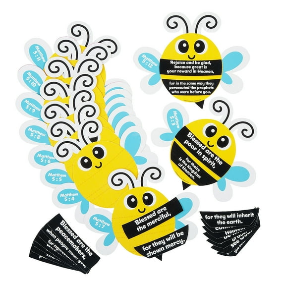 Fun Express Bee Attitudes Match Game