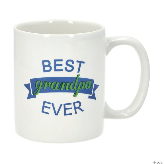 8 oz. Best Grandpa Ever Reusable Ceramic Coffee Mug