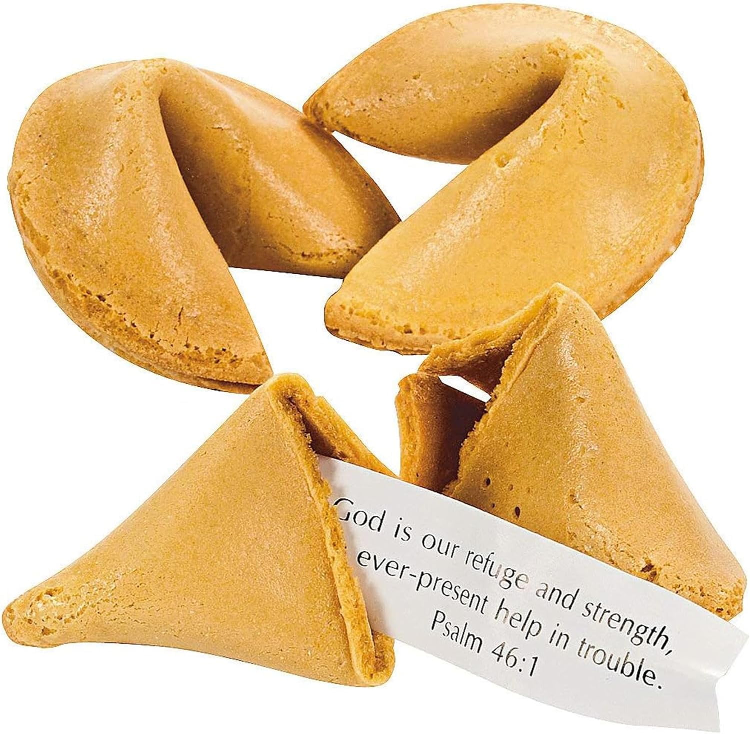 Fun Express Bible Verse Fortune Cookies, 50 pcs, Nourish Spirit, Unlock Wisdom - Walmart.com