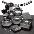 thumbnail image 1 of Fun Express Black 2024 Graduation Disposable Tableware Kit for 50 Guests - Bulk 467 Pc, 1 of 4