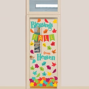 Fun Express Blessings Fall from Heaven Door Decorating Kit