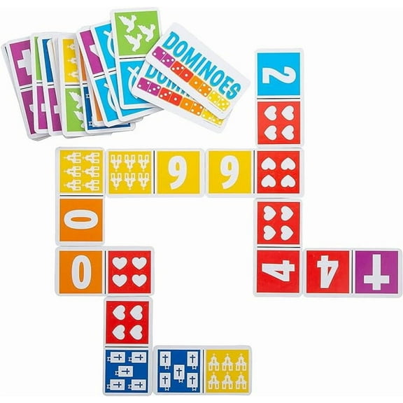 Fun Express Board Game VBS Dominoes Game - 28 Piece, Vacation Bible School 2024