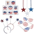 thumbnail image 1 of Fun Express Bulk 108 Pieces Patriotic Accessories Assortment Kit, 1 of 1