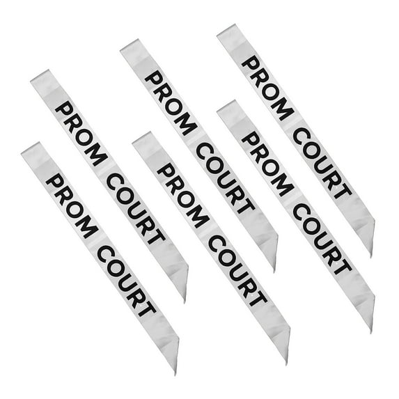 Fun Express Bulk 12 Pieces Prom Court Sashes