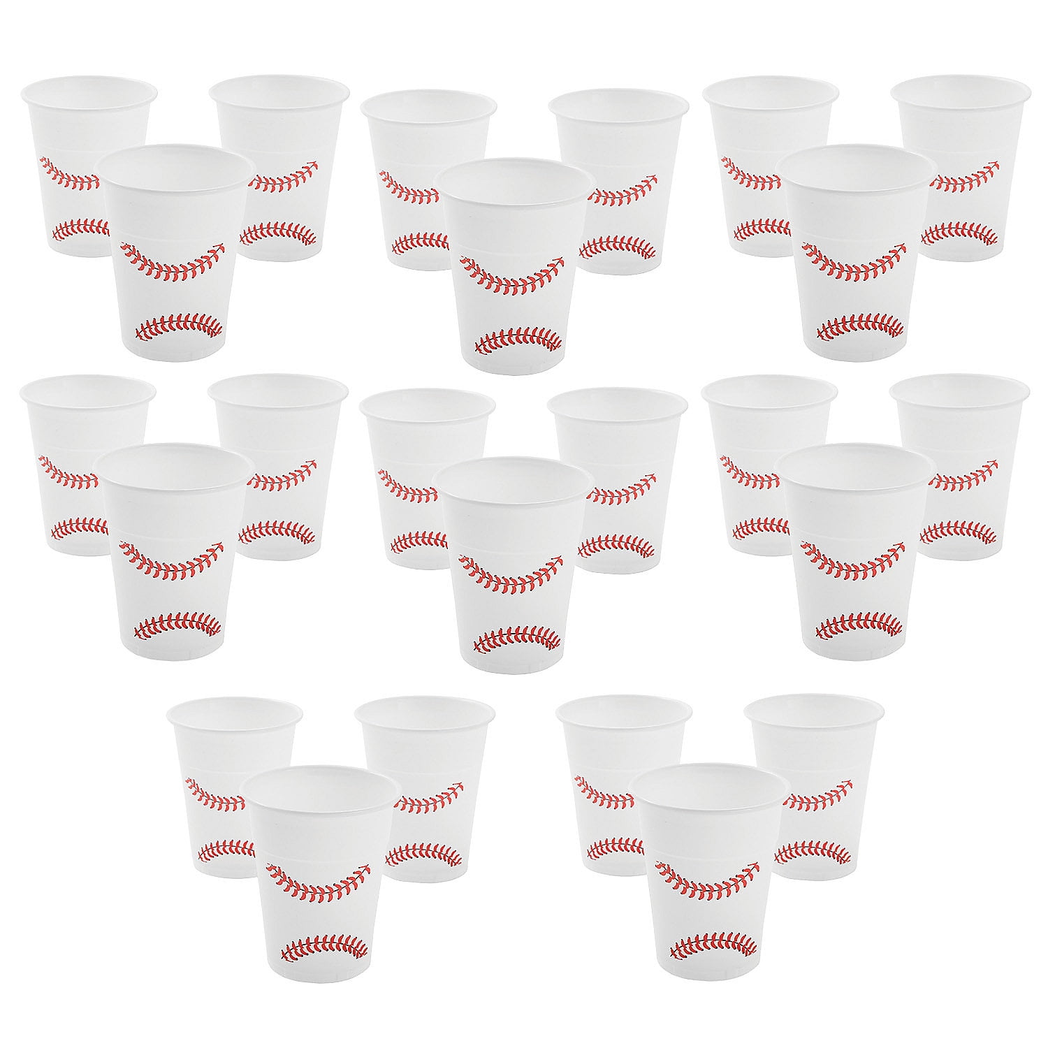 Cups Baseball Fun Express Bulk 200 Pieces Baseball Cups - Walmart.com