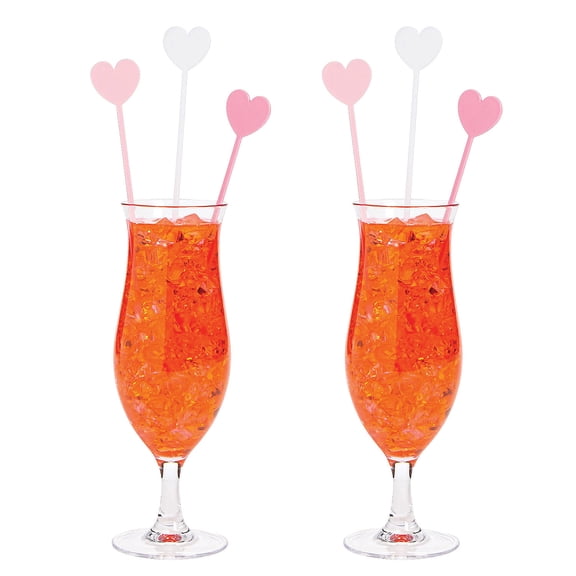 Fun Express Bulk 36 Pieces Rose Gold Bridal Shower Stir Sticks