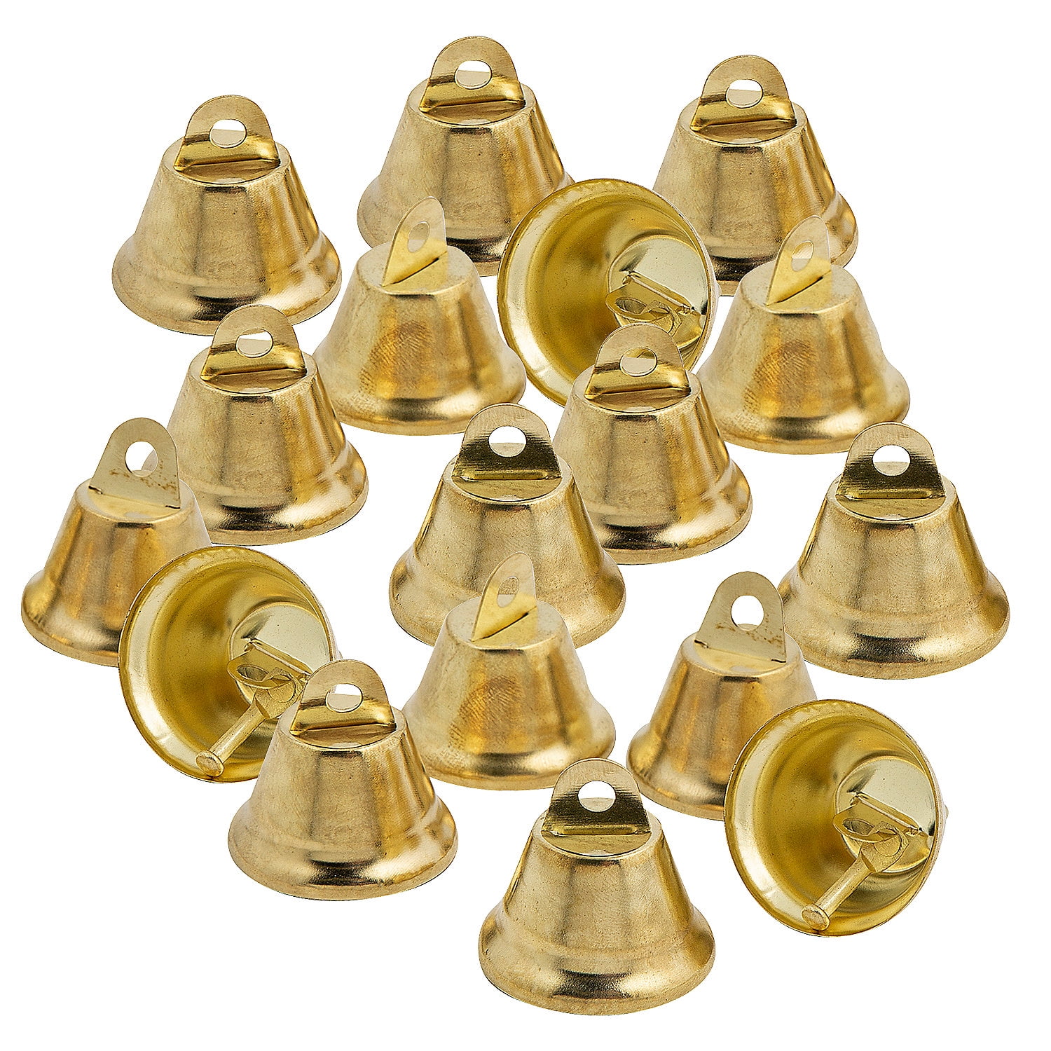 Fun Express Bulk 48 Pieces Gold Wedding Bells