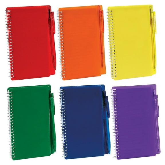 Fun Express Bulk 72 Pieces Notebook & Pen Set Assortment Kit