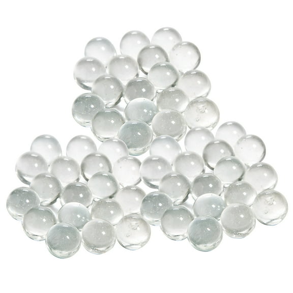 Fun Express Bulk Clear Glass Marbles - Approx. 261 Pc