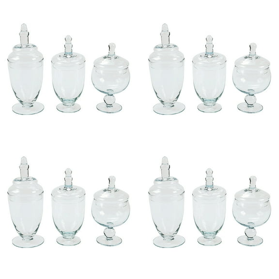 Fun Express Bulk Glass Jar Set 12 Pc