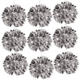 thumbnail image 1 of Fun Express Bulk Metallic Silver Fluff Balls 9 Pieces, 1 of 3