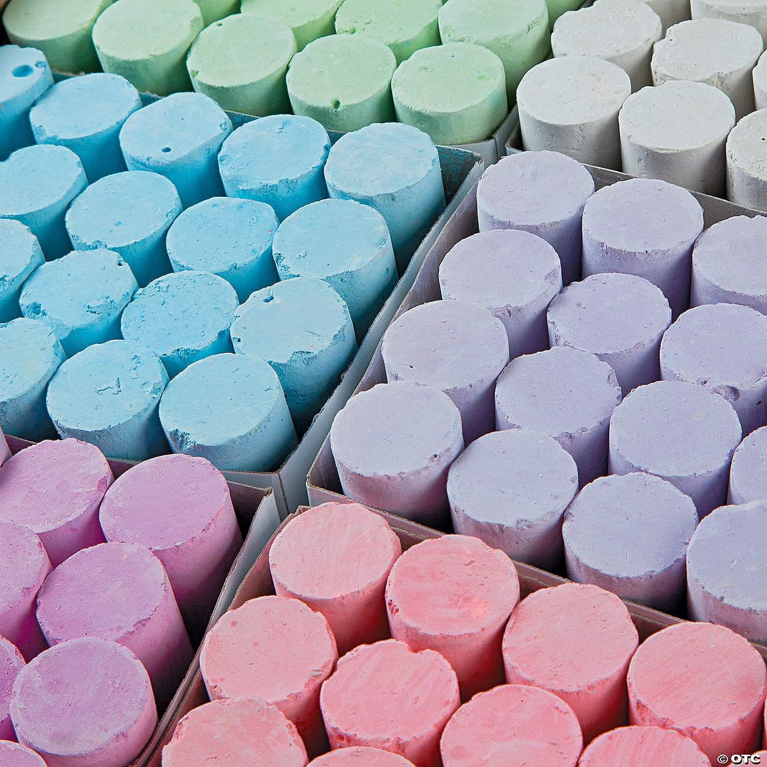 Fun Express Bulk Sidewalk Chalk Classpack 200 Piece Mega Pack Fun Express Bulk Sidewalk Chalk Classpack 200 Piece Mega Pack