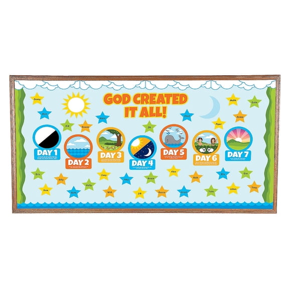 Fun Express Bulletin Board Accents, Multicolor, 54 pcs