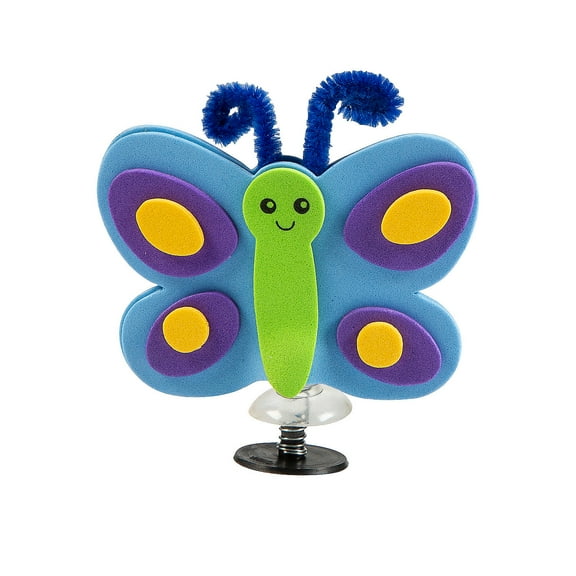 Fun Express Butterfly Pop-Up Craft Kit - Makes 12