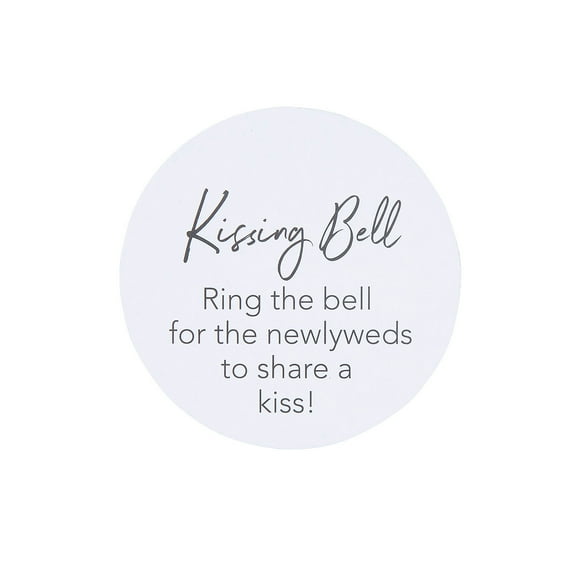 Fun Express Cardstock Mini Wedding Bells Cards 2 1/2" - 24 Pc