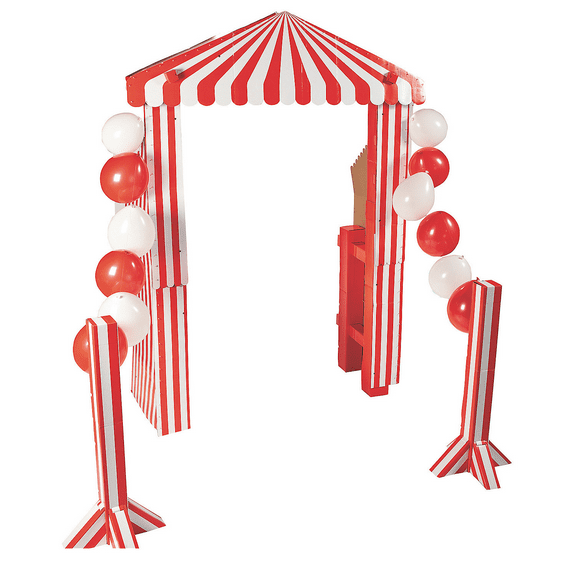 Fun Express Carnival Arch for Party, Party Decor, Large Decor, Archways Party