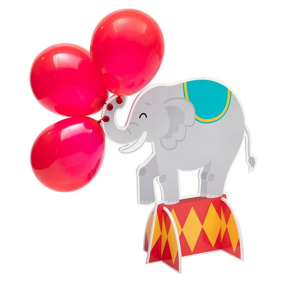 Fun Express Carnival Elephant Balloon Centerpiece