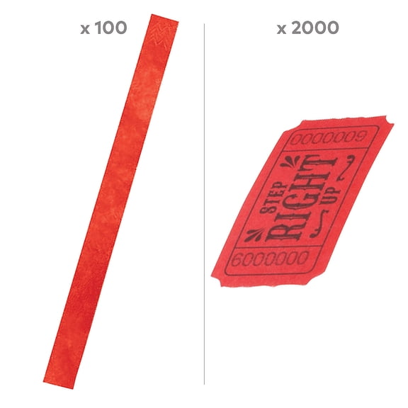 Fun Express Carnival Event Admission Supply Kit - 101 Pc