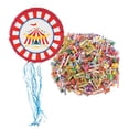thumbnail image 1 of Fun Express Carnival Pull-String Piñata Kit 207 Pieces, 1 of 2