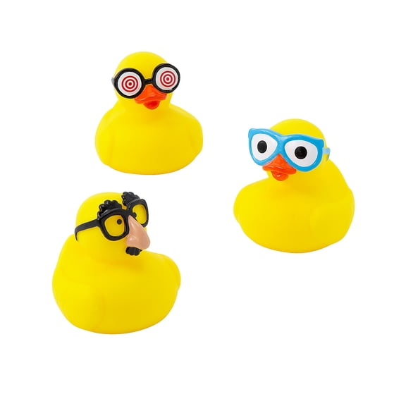 Fun Express Classic Gags Rubber Ducks - 12 Piece