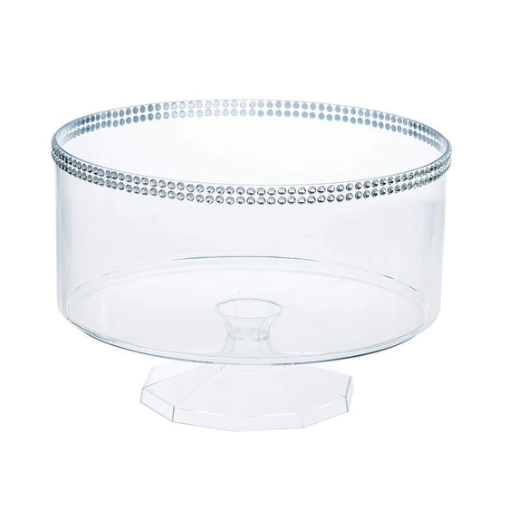 Fun Express Clear Plastic Party Supply Sets, (3 Pieces)