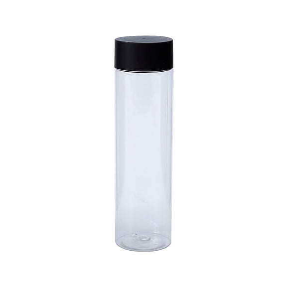 Fun Express Clear Plastic Sensory Bottles with Lids - 12 Pieces