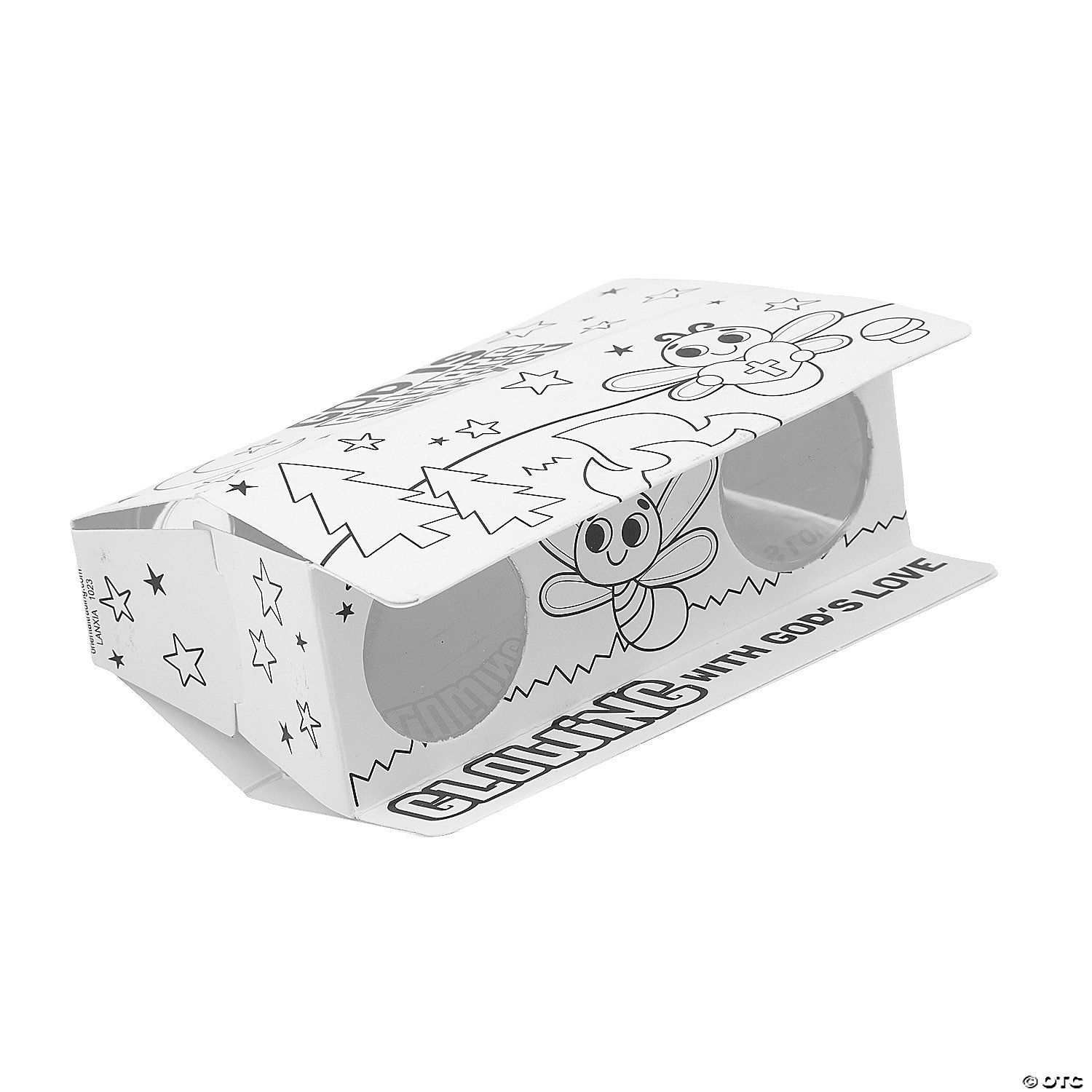 Fun Express Color Your Own Camp VBS Binoculars 12 Piece, Vacation