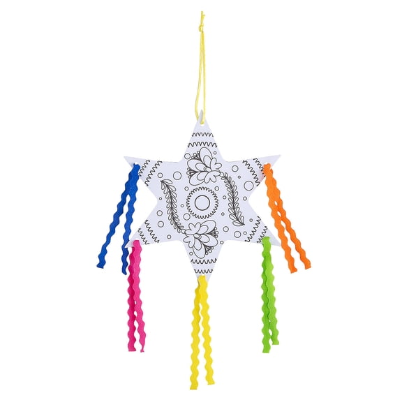 Fun Express Color Your Own Fiesta Star Craft Kit - Makes 12