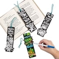thumbnail image 1 of Fun Express Color Your Own Jungle VBS Bookmarks - 12 Piece, Vacation Bible School 2024, 1 of 1