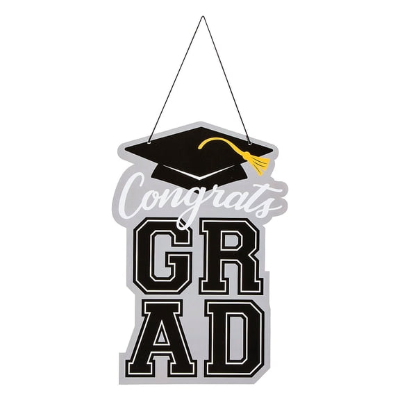 Fun Express Congrats Grad Hanging Sign