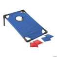 thumbnail image 1 of Fun Express Cornhole Beanbag Toss Game Set, 5 Pieces, Includes Game Board and 4 Bean Bags (Red & Blue), Plastic & Polyester, 1 of 1