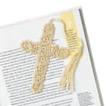 thumbnail image 1 of Fun Express Crocheted Cross Inspirational Bookmarks with Tassels, 12 Count, 1 of 3