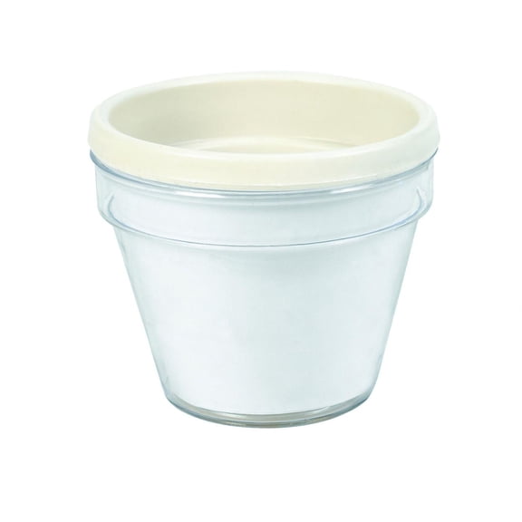 Fun Express DIY Flowerpot Craft Kits - Creative Paper Crafting Set Painting & Decorating - Perfect for Kids Adults & Lovers - Crafting Parties School Projects and Family Fun - White Color - 12 Pieces