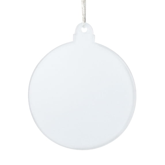 Fun Express DIY Round Acrylic Ornaments - 12 Pc.