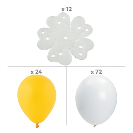 Fun Express Daisy Balloon Flower Kit - 108 Pc