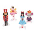 thumbnail image 1 of Fun Express Decorative Nutcrackers with Centerpiece, 9" - 12" Foam, Multicolor (4 Pieces), 1 of 1