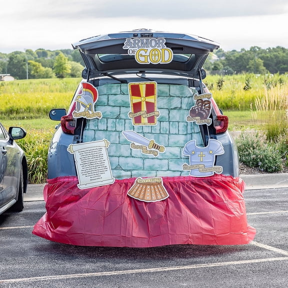 Fun Express Deluxe Religious Armor of God Trunk-or-Treat Decorating Kit - 10 Piece