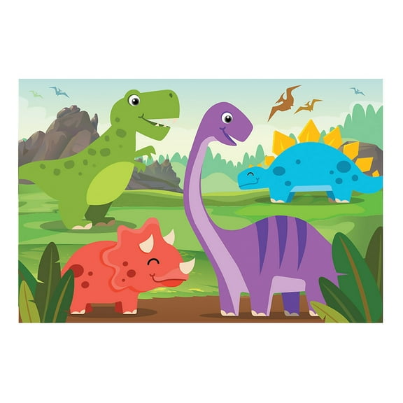 Fun Express Dinosaur VBS Bright Backdrop - 3 Pc.