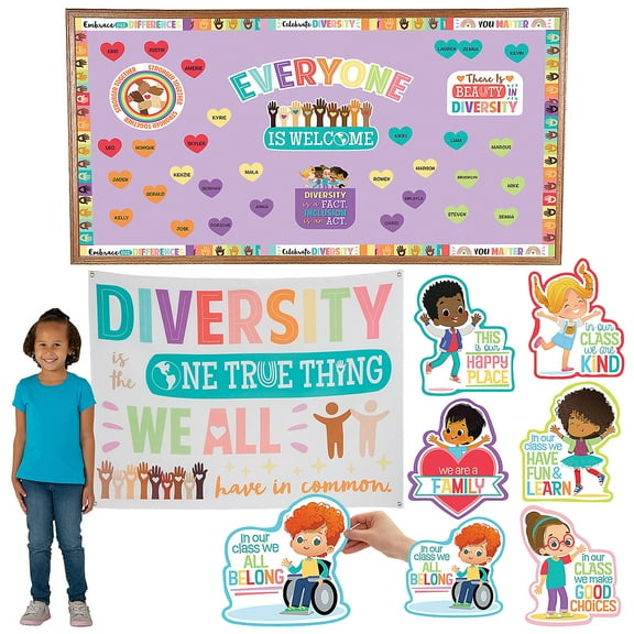 Fun Express Diversity Decorating Kit - 18 Pieces