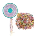 thumbnail image 1 of Fun Express Donut Pull-String Piñata Kit – 207 Pieces, 1 of 2
