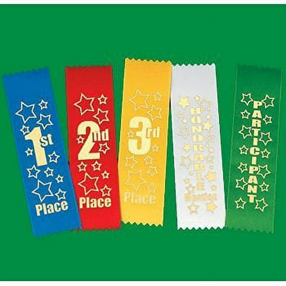 Dozen 2nd Place Award Ribbons
