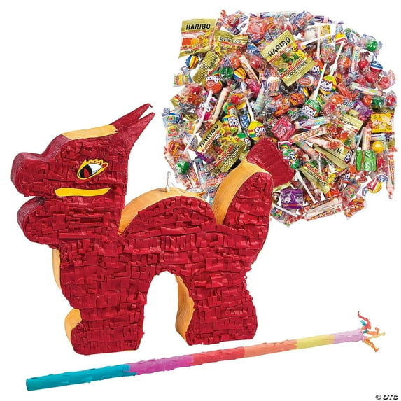 Fun Express Dragon Piñata Kit - 208 Pieces