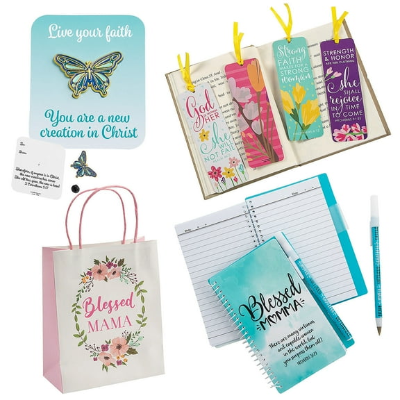 Fun Express Faith Mothers Day Gift Kit Assortment for 24