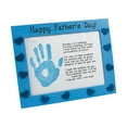 thumbnail image 1 of Fun Express - Father's Day Handprint Frame Craft for Father's Day - Craft Kits - Hanging Decor Craft Kits - Handprint Decoration Kits - Father's Day - 6 Pieces, 1 of 3