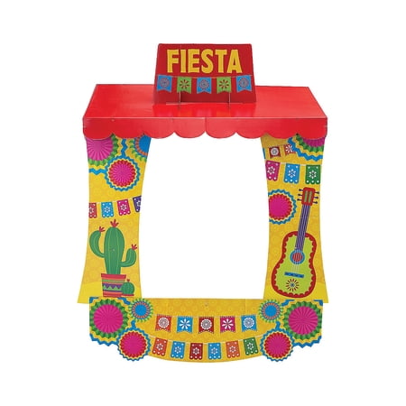 Fun Express Fiesta Tabletop Hut Decorating Kit - 5 Pc.