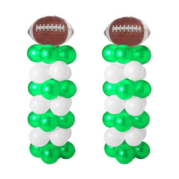 Fun Express Football Balloon Columns Kit - 107 Pc