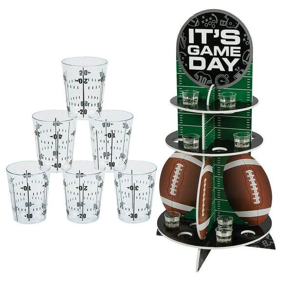 Fun Express Football Drinkware Kit for 75 Pc