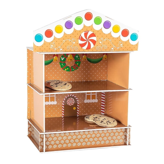 Fun Express Gingerbread House Treat Stand